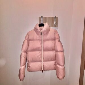 Original pink Moncler winter puffer